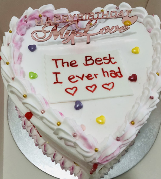 Love Shaped Cake